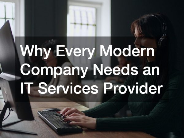 Why Every Modern Company Needs an IT Services Provider