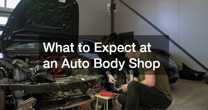 What to Expect at an Auto Body Shop