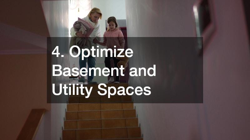 4. Optimize Basement and Utility Spaces