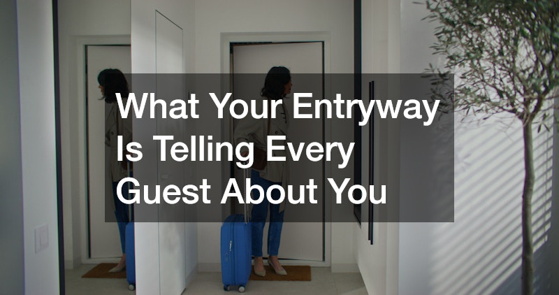 What Your Entryway Is Telling Every Guest About You
