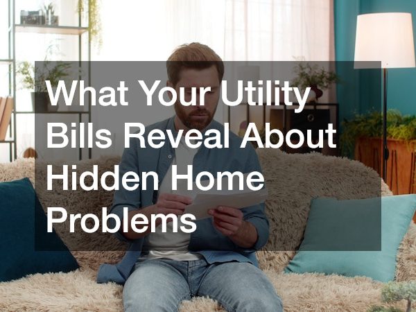 What Your Utility Bills Reveal About Hidden Home Problems